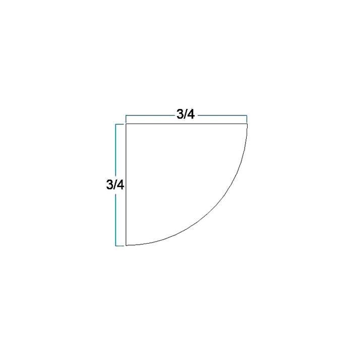 Quarter Round Molding 96"