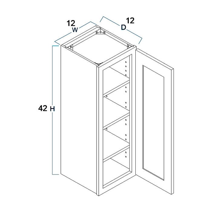 W1242 - Wall Cabinet 12" x 42"