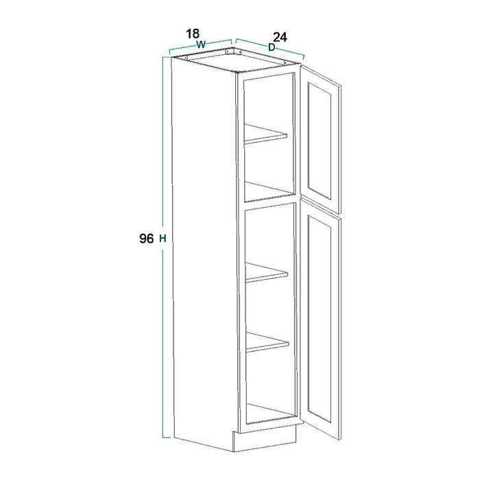image_2-3752-1.jpg Charleston Cherry Utility Cabinet 18"W x 96"H
