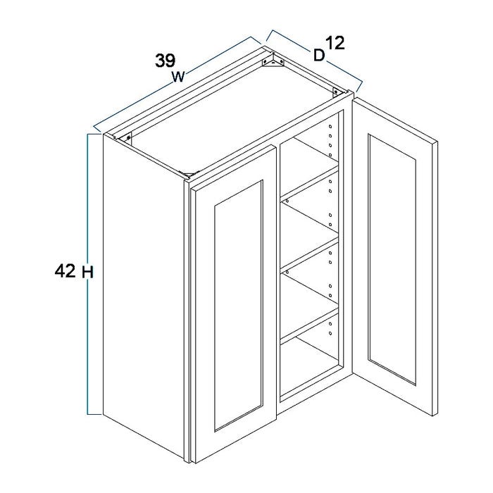 Wall Cabinet 39" x 42"