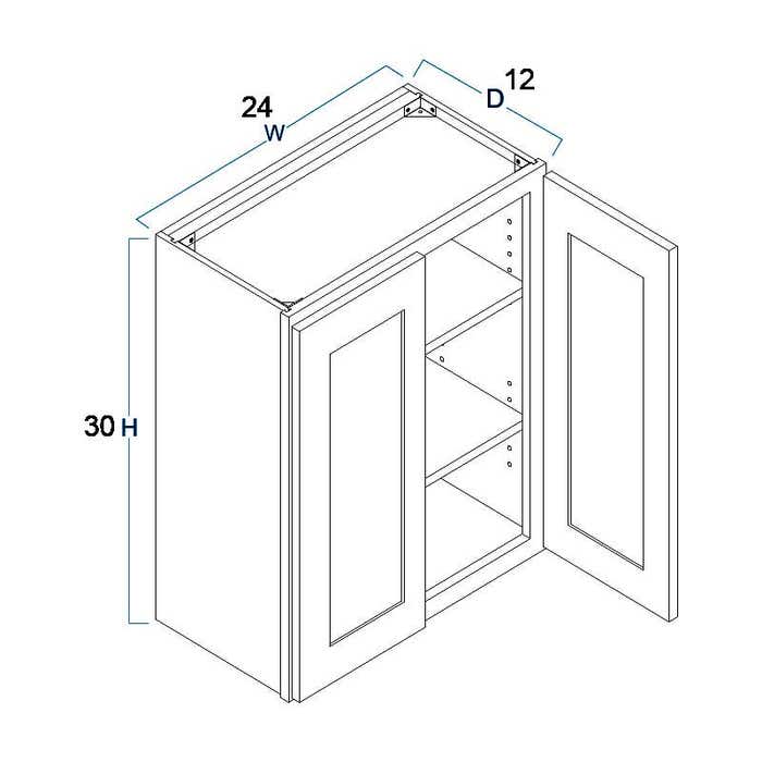 Wall Cabinet 24" x 30"