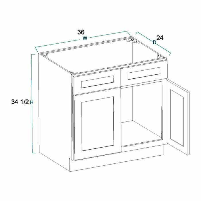 Sink Base Cabinet 36"