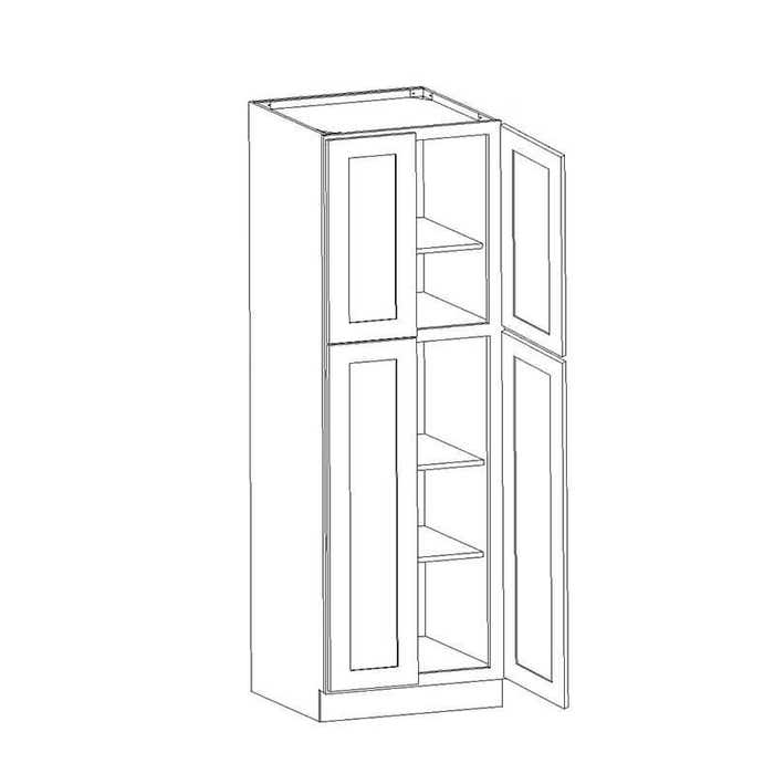 image_3-165-1.jpg Colorado Shaker White Utility Cabinet 30"W x 93"H