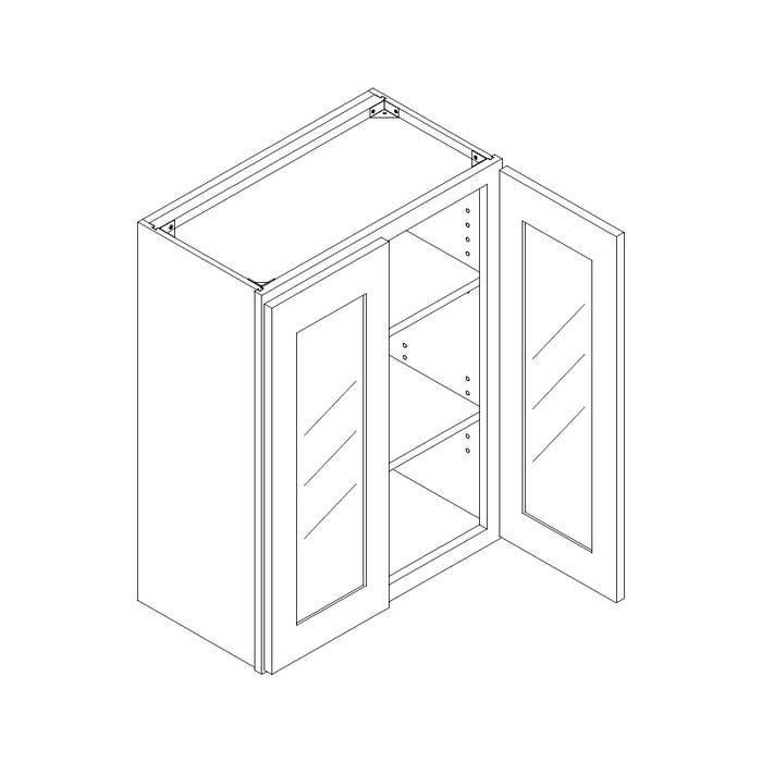 image_3-1739-1.jpg Wall Glass Door Cabinet with Finished Interior 36" x 36"