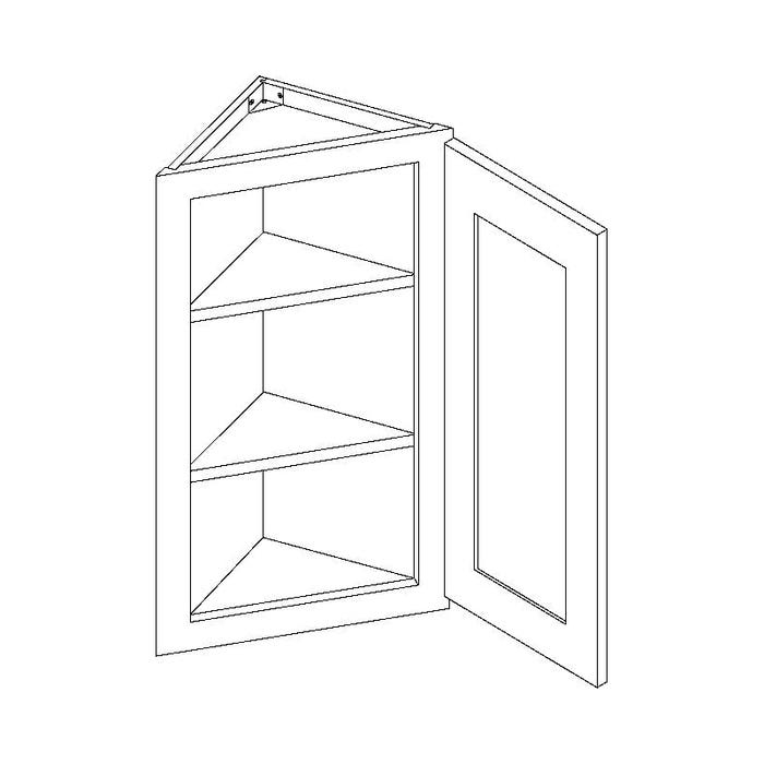 Angle Wall Cabinet 12" x 30"