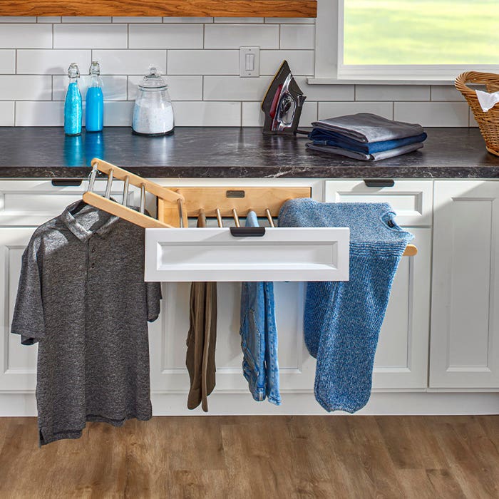 Wood Drying Rack with BLUM Soft-Close Slides - Fits in B24 and DB24-3