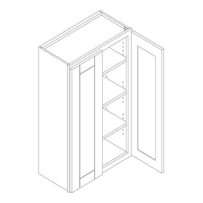 image_3-445-1.jpg York Driftwood Grey Wall Cabinet 33"W x 42"H