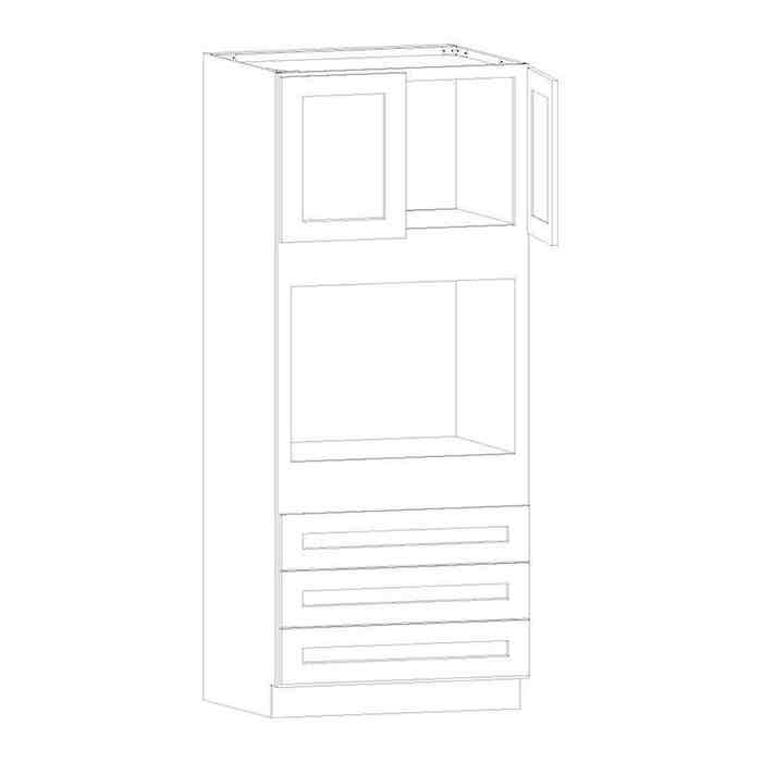 image_3-483-1.jpg York Driftwood Grey Oven Cabinet 33"W x 96"H