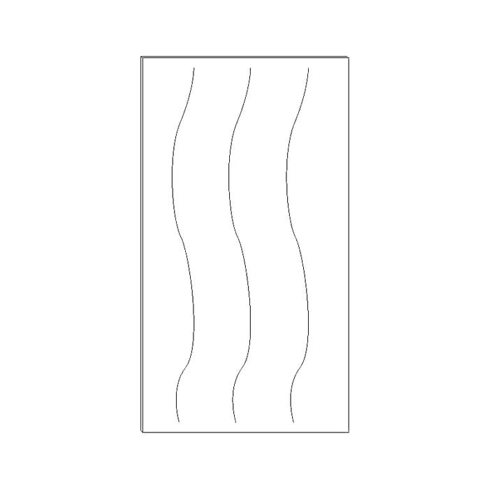 Grey Shaker Elite Plywood Panel 24"W x 96"H