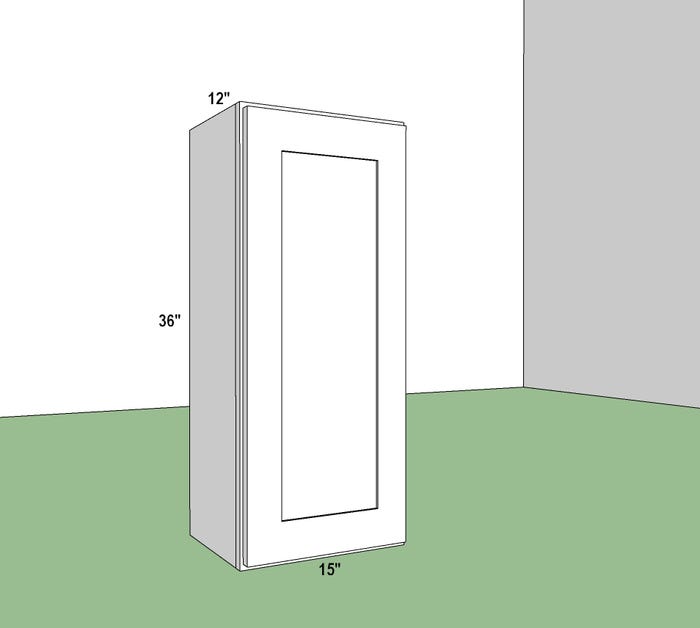 Wall Cabinet 15" x 36"