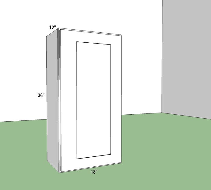 Wall Cabinet 18" x 36"