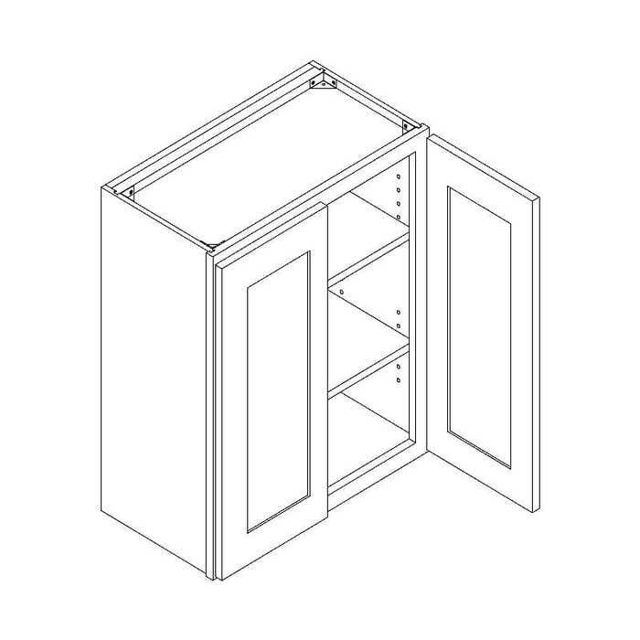 image_3-898-1.jpg Summit Shaker White Wall Cabinet 36"W x 30"H